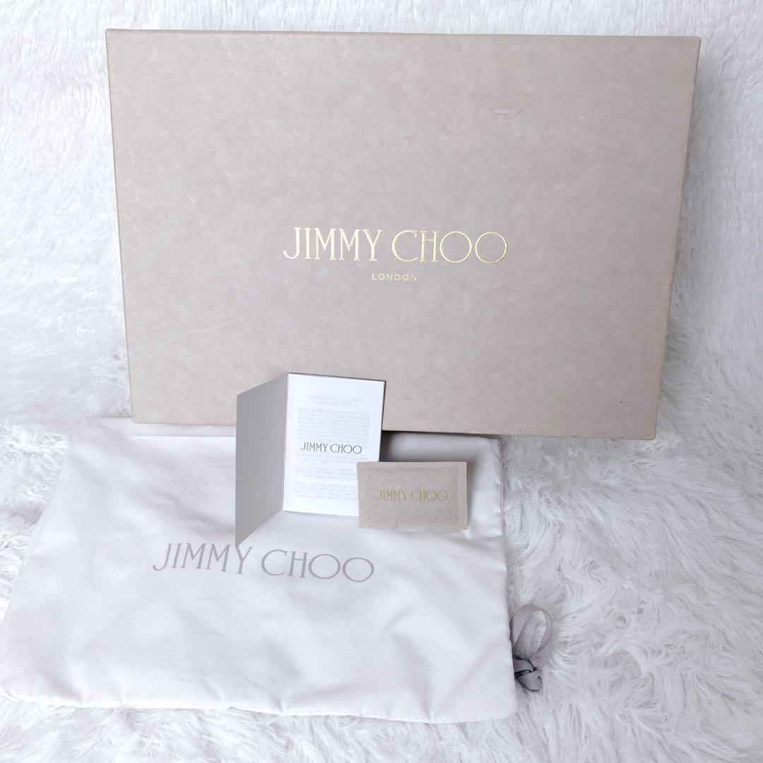 美品✨ ジミー チュウ ライザ ミンクトリム パンプス　ブラック　37