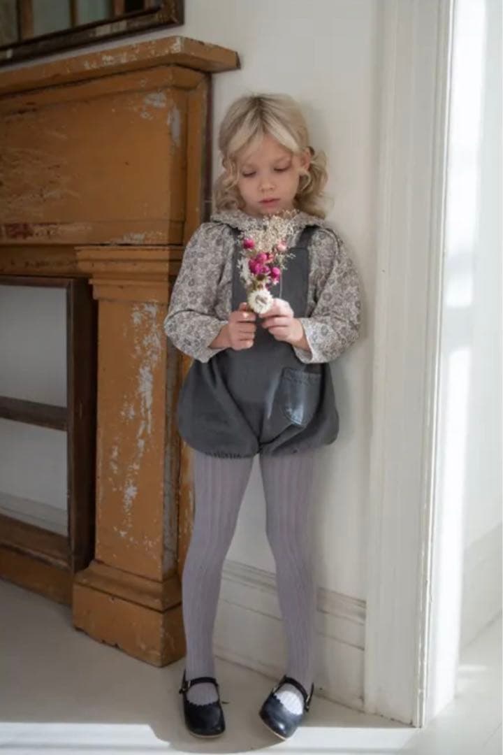 ロンパース・カバーオール Soor Ploom Oona Romper Grey Denim - 2y