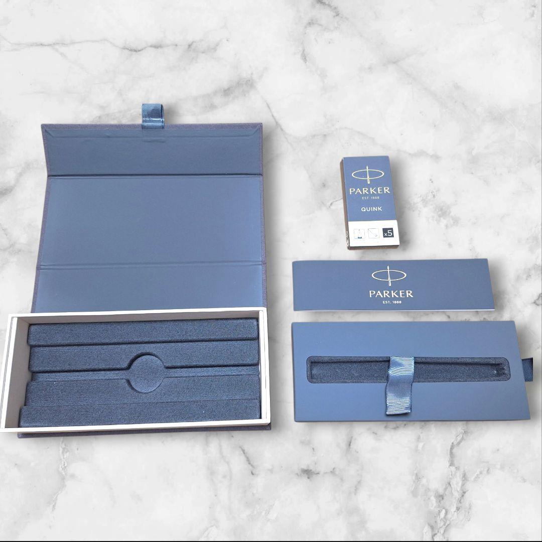 【美品】PARKER ソネット 万年筆 ブラックラッカーCT 18K