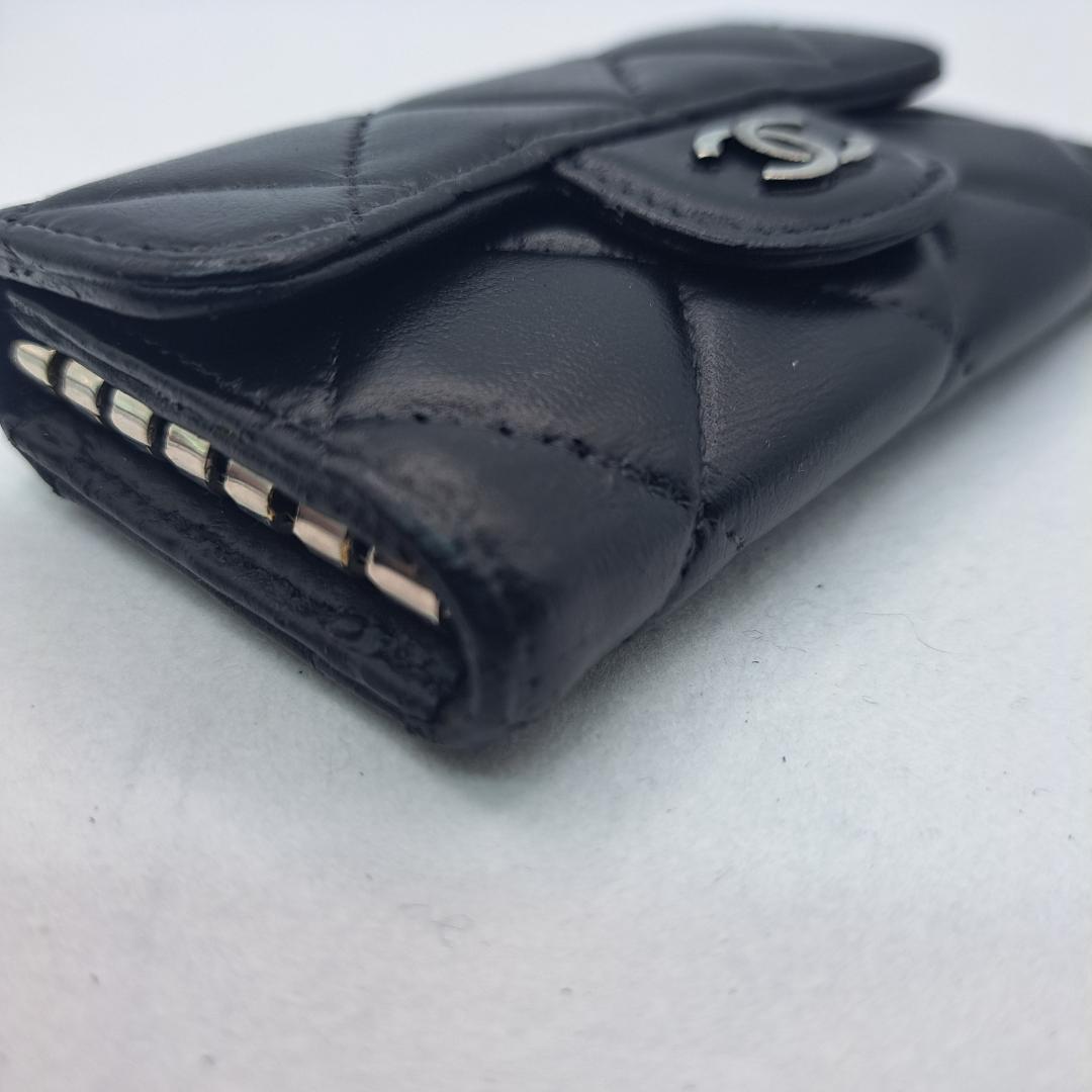 プロフ確認❤️おまとめ割　CHANEL　キーケース　マトラッセ　ブラック