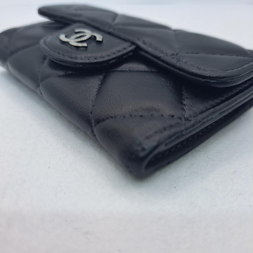 プロフ確認❤️おまとめ割　CHANEL　キーケース　マトラッセ　ブラック