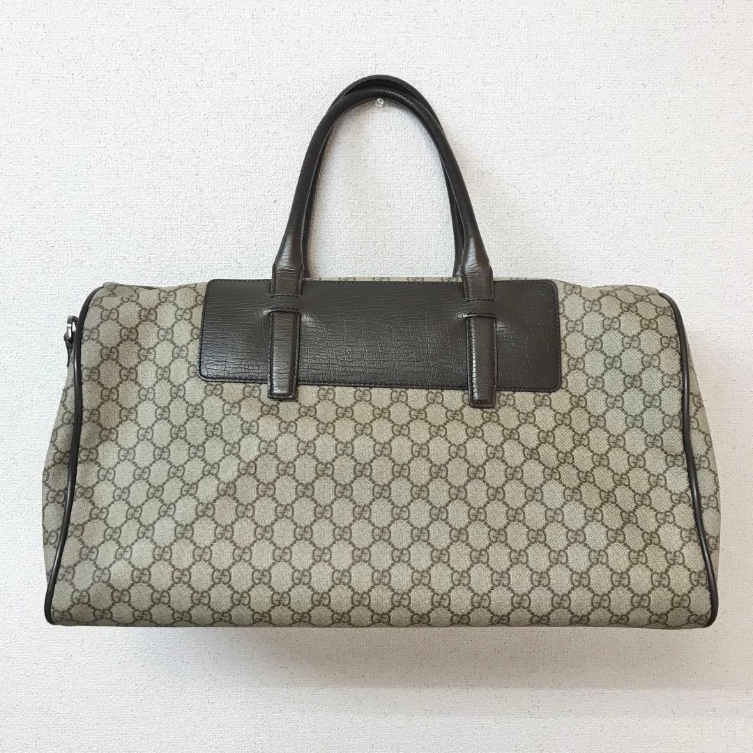 グッチ バンドバッグ ボストン 2WAY GGスプリーム 旅行 カギ S3251