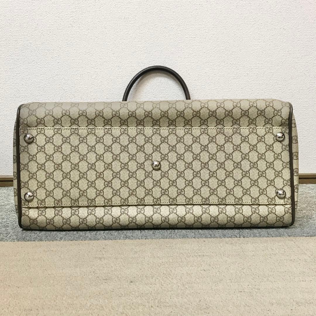 グッチ バンドバッグ ボストン 2WAY GGスプリーム 旅行 カギ S3251