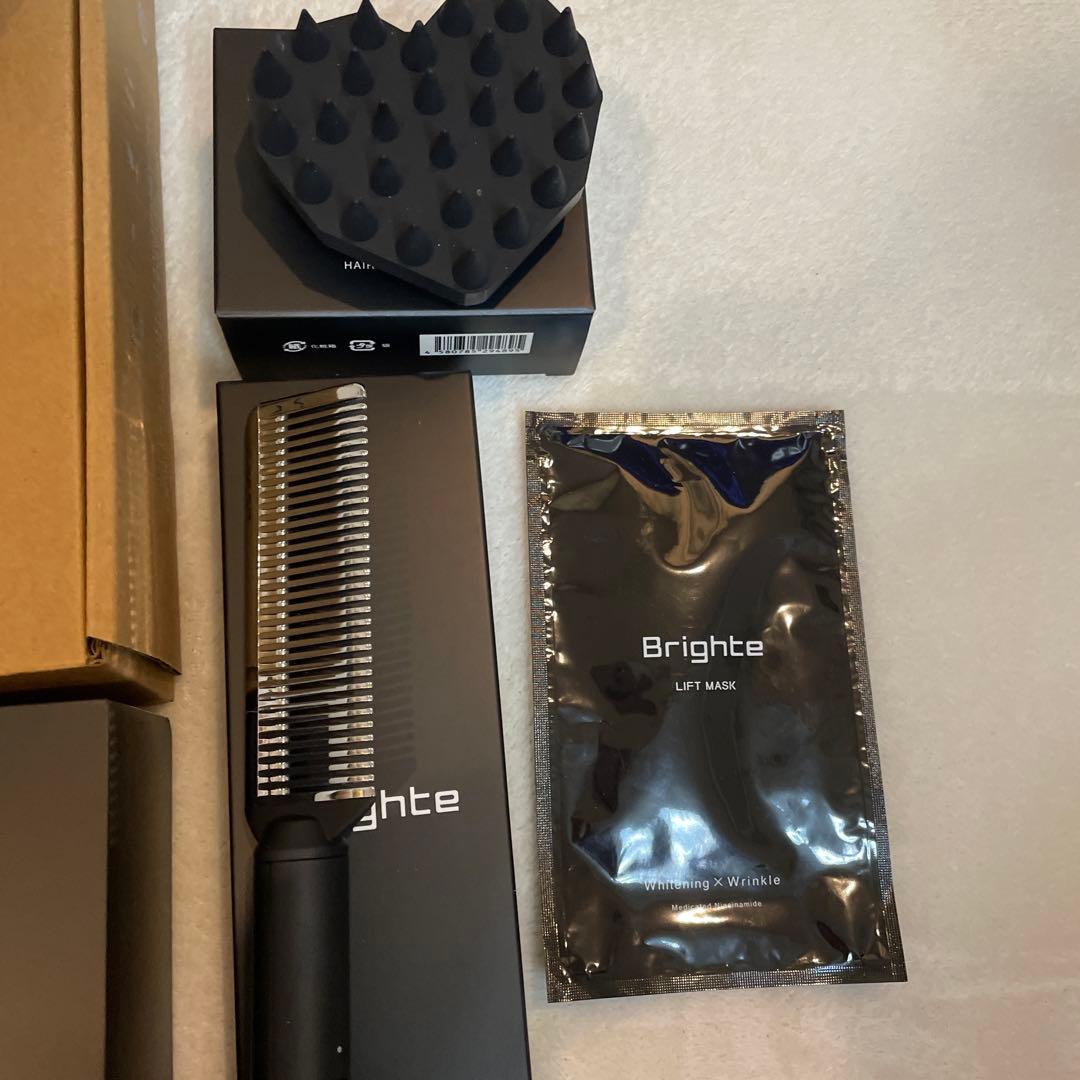 最新版bright エレキブラシ+エレキコンボ&スカルプブラシ&リフトパック