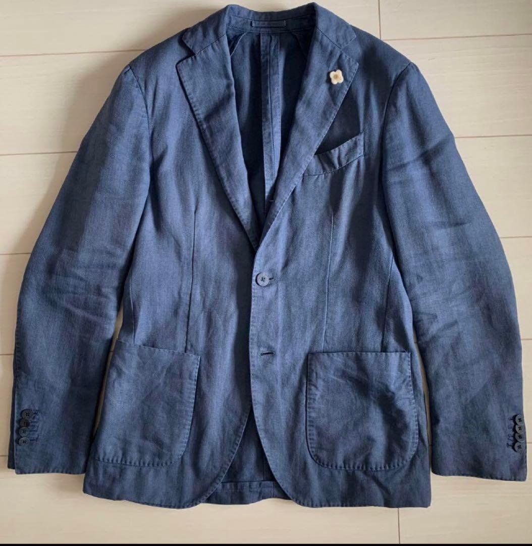 春夏向け　LARDINI ラルディーニ　リネンジャケット　44