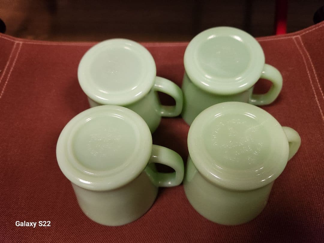 Fire King ジェダイカラー マグカップ 4個セット