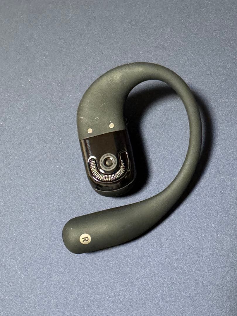 【美品】 Shokz OpenFit2 オープンイヤーイヤホン ブラック 使用少