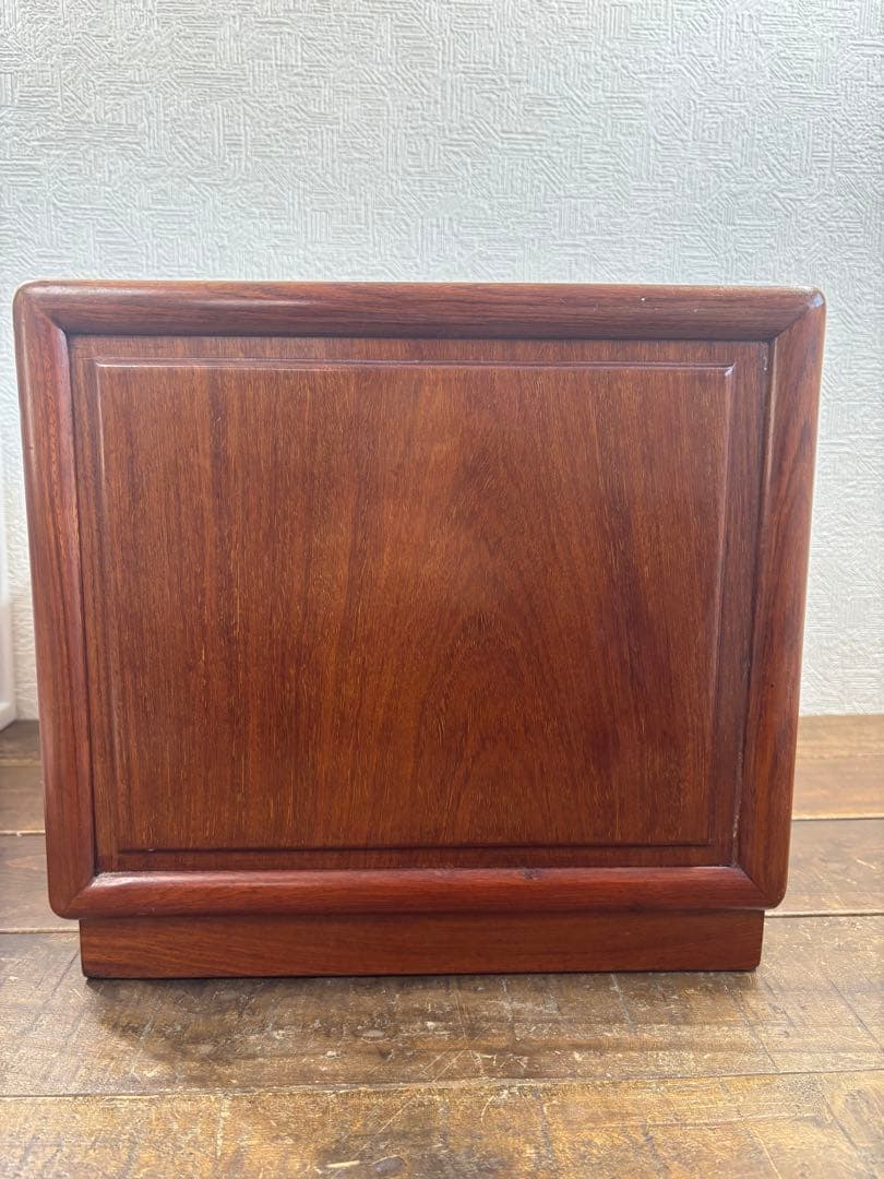 木製　小箪笥　ミニタンス　小物収納　小物入れ　３段引出し　アンティーク