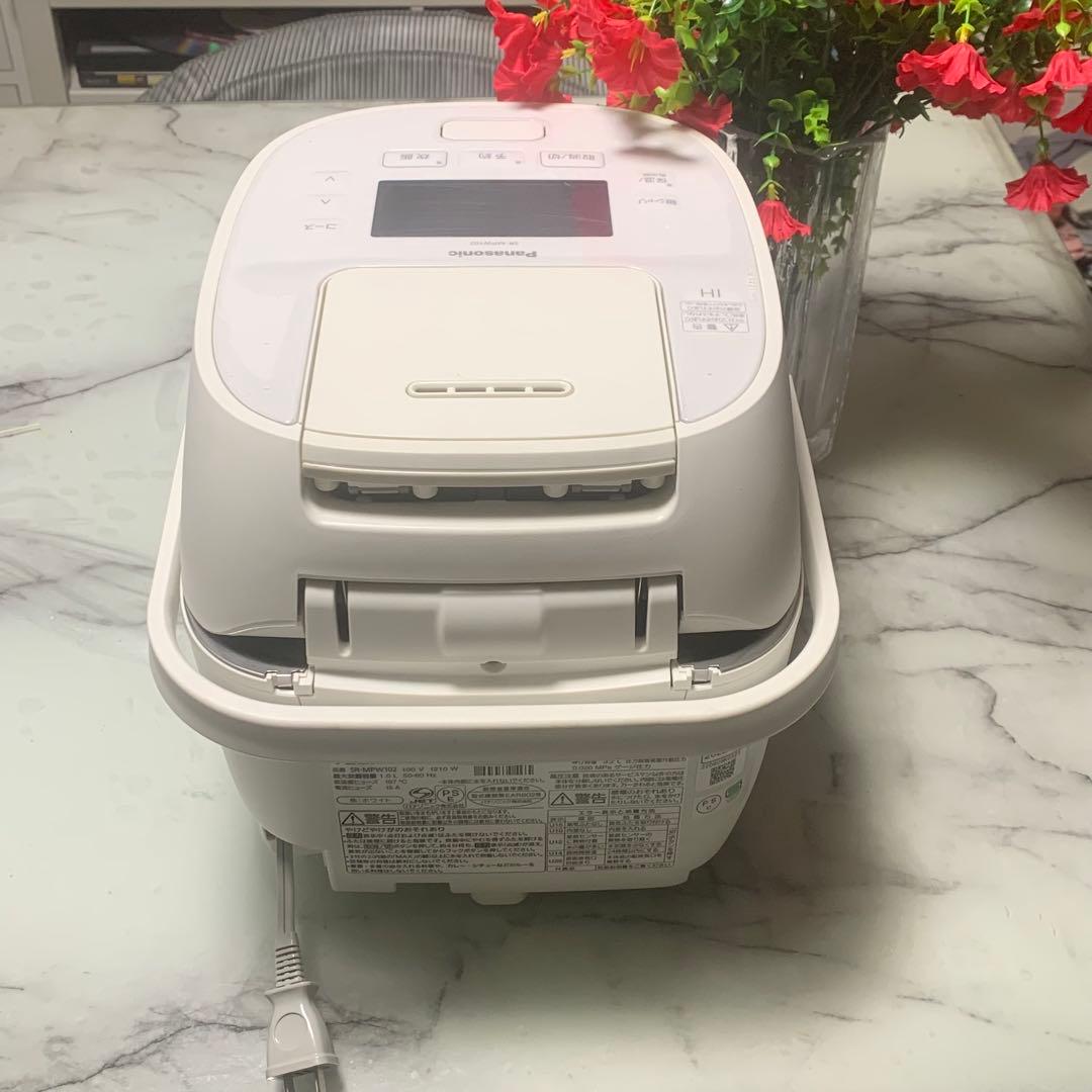 美品　2022年■パナソニック　可変圧力IH炊飯ジャー　SR-MPW102■