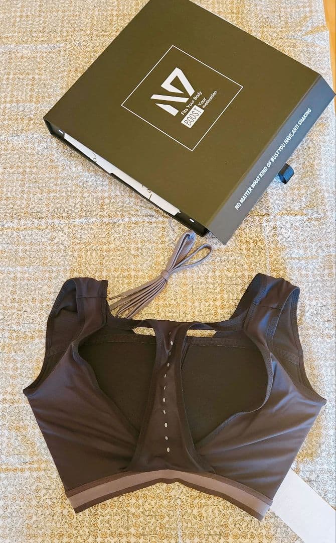 【ブラック】N7スポーツブラ　新品未使用