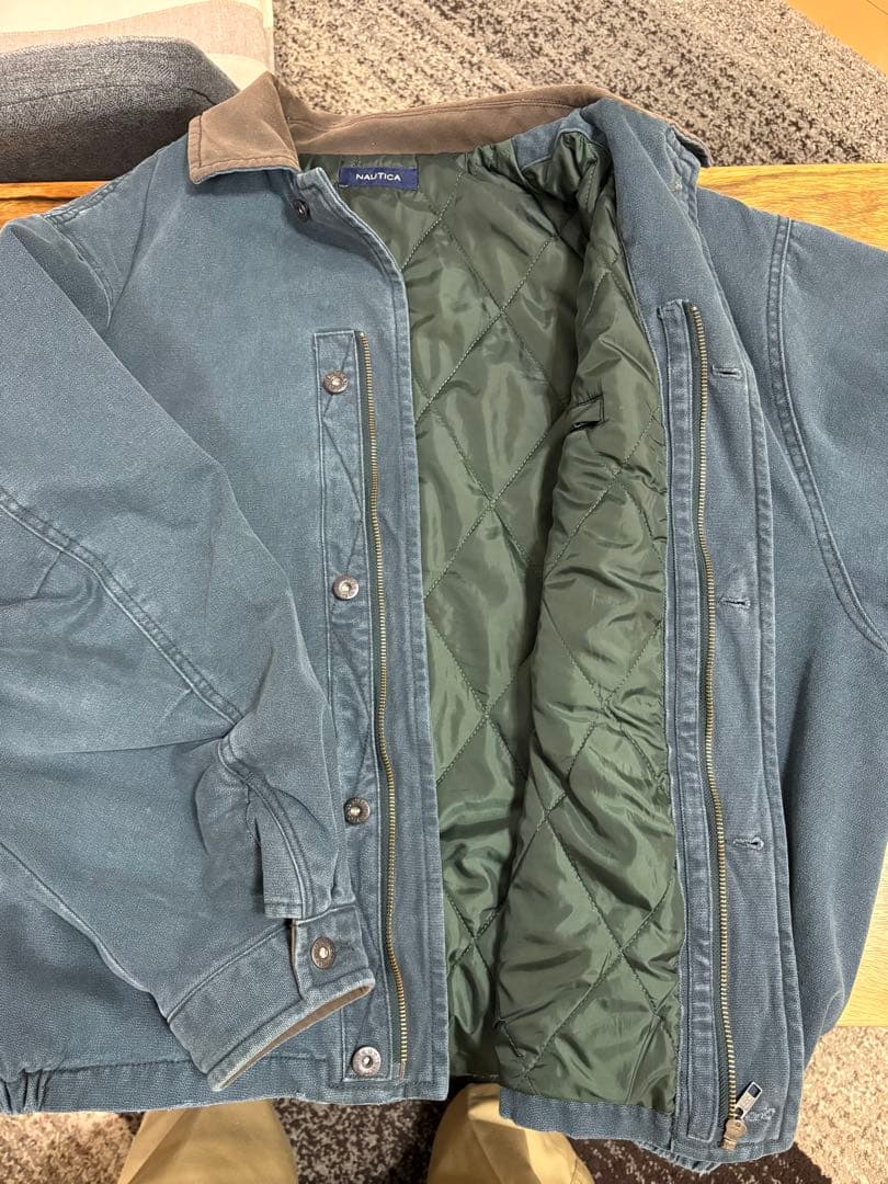 NAUTICA ダックブルゾン　オリーブ