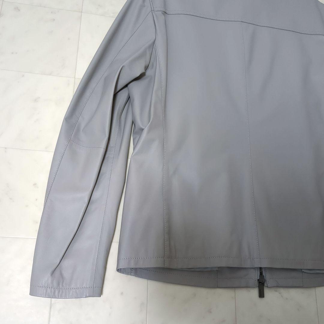 新品 2024年作品 JOSEPH HOMME シングルライダースジャケット