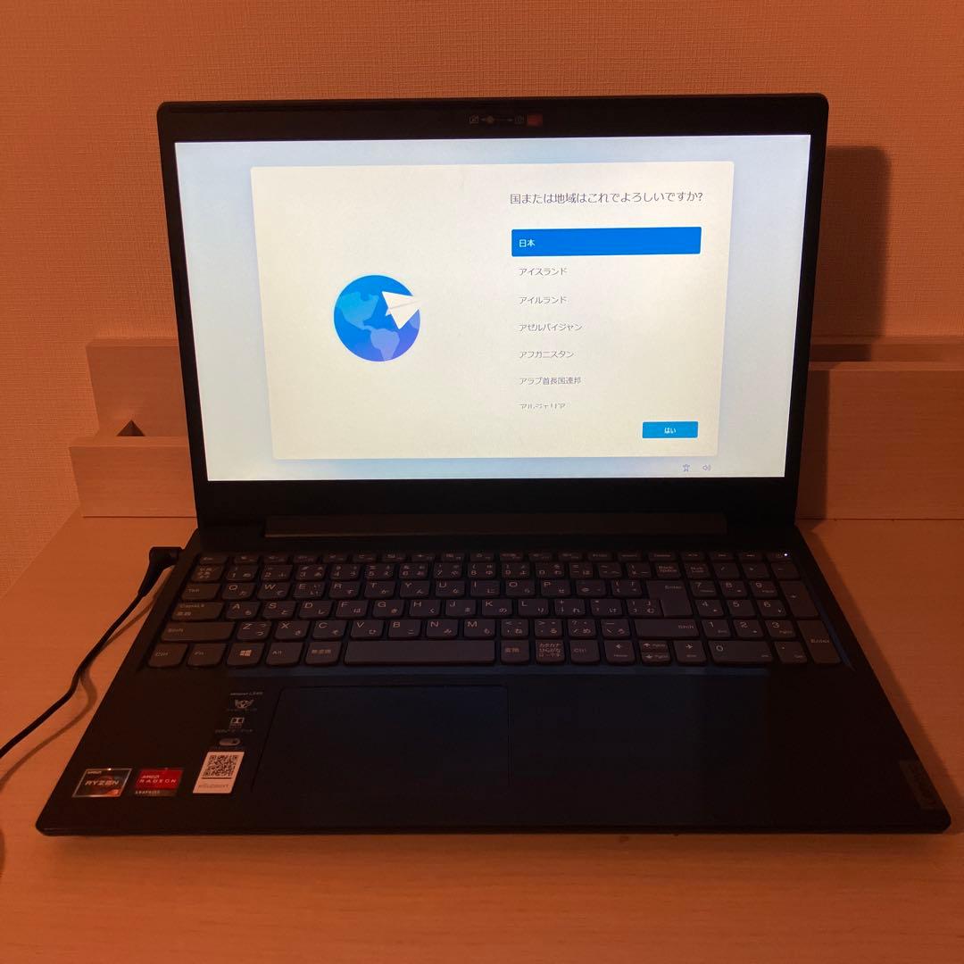 lenovo ideapad l340 15api ACアダプタ付き