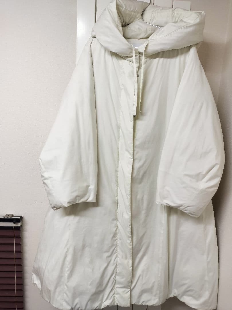 ねこばす☆emmi ダウンコート金子綾 AYA KANEKO 白 サイズ０