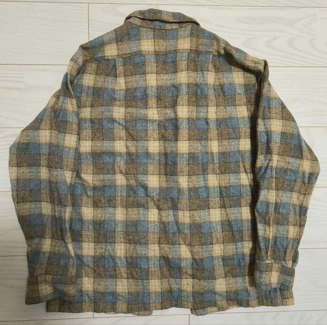【70sヴィンテージ】ペンドルトン ウールボードシャツ Lサイズ 好配色