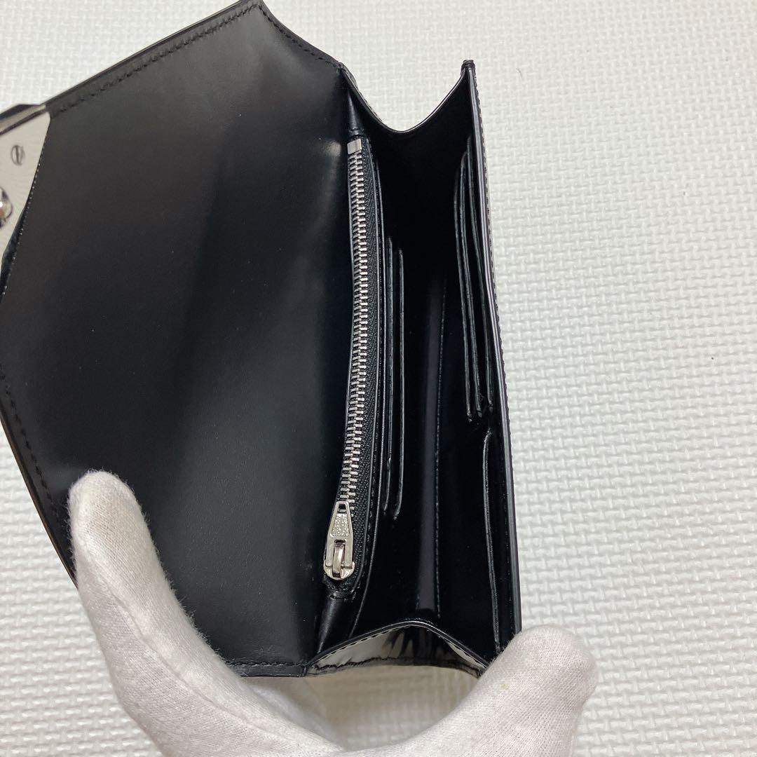 未使用 ALEXANDER WANG レザー長財布　ブラック　黒　箱付き