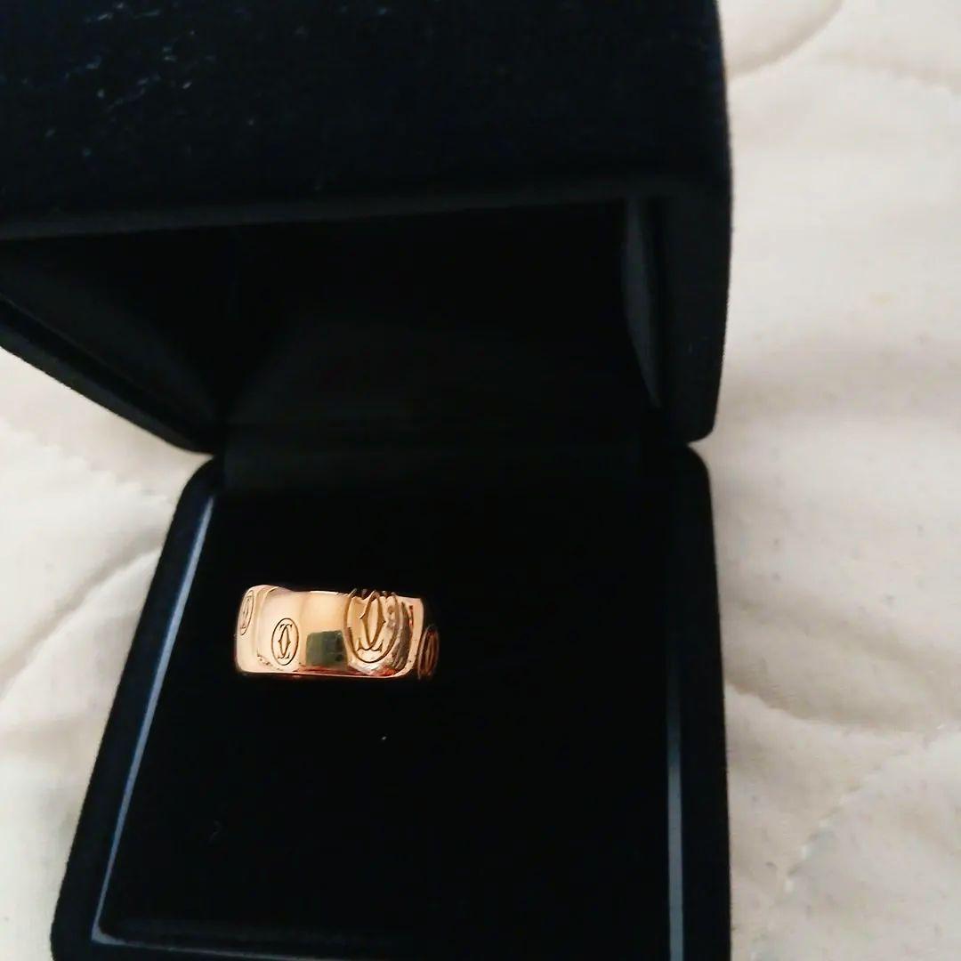 ハイム様のカルティエ　ハッピーバースデーリング　LM18金　極美品♥️