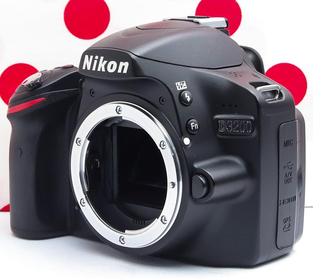 ニコン Nikon D3200❤スマホ転送❤デジタル一眼レフ❤初心者おすすめ