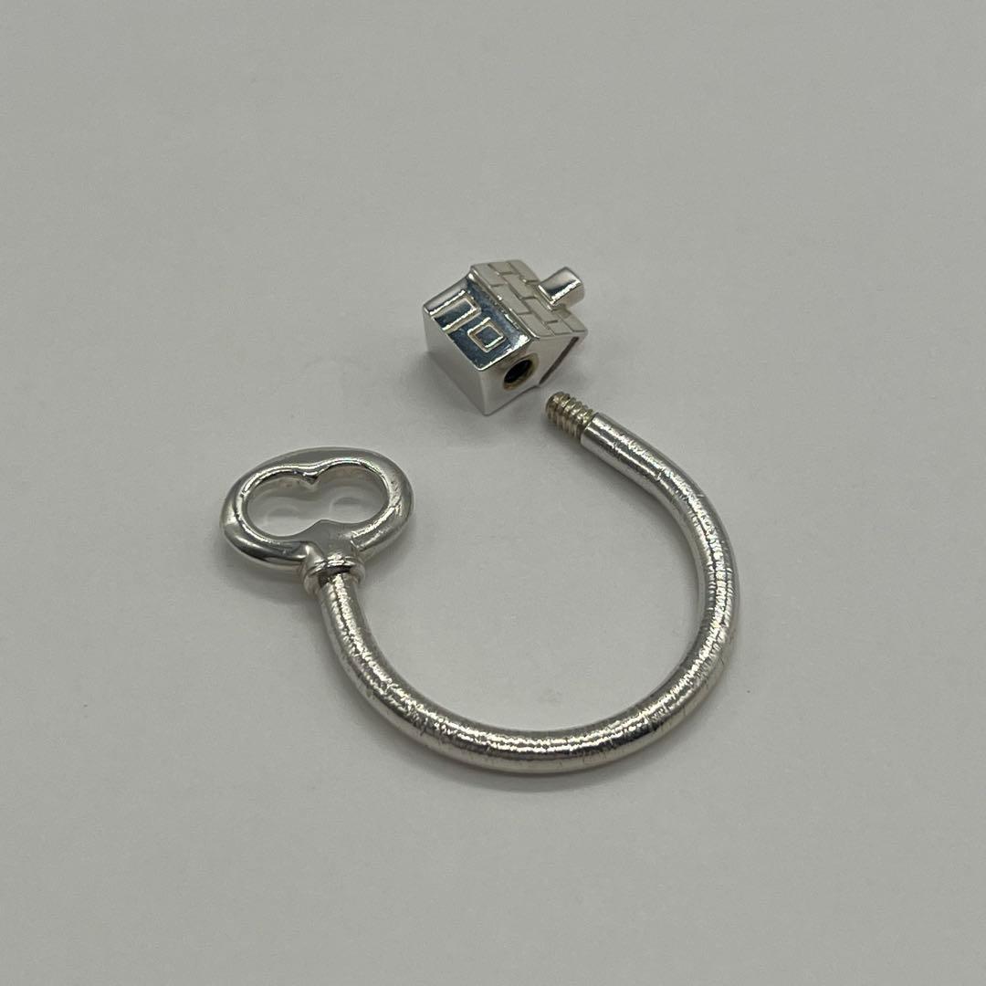 ティファニー TIFFANY&CO ハウスモチーフ キーリング SV925 希少