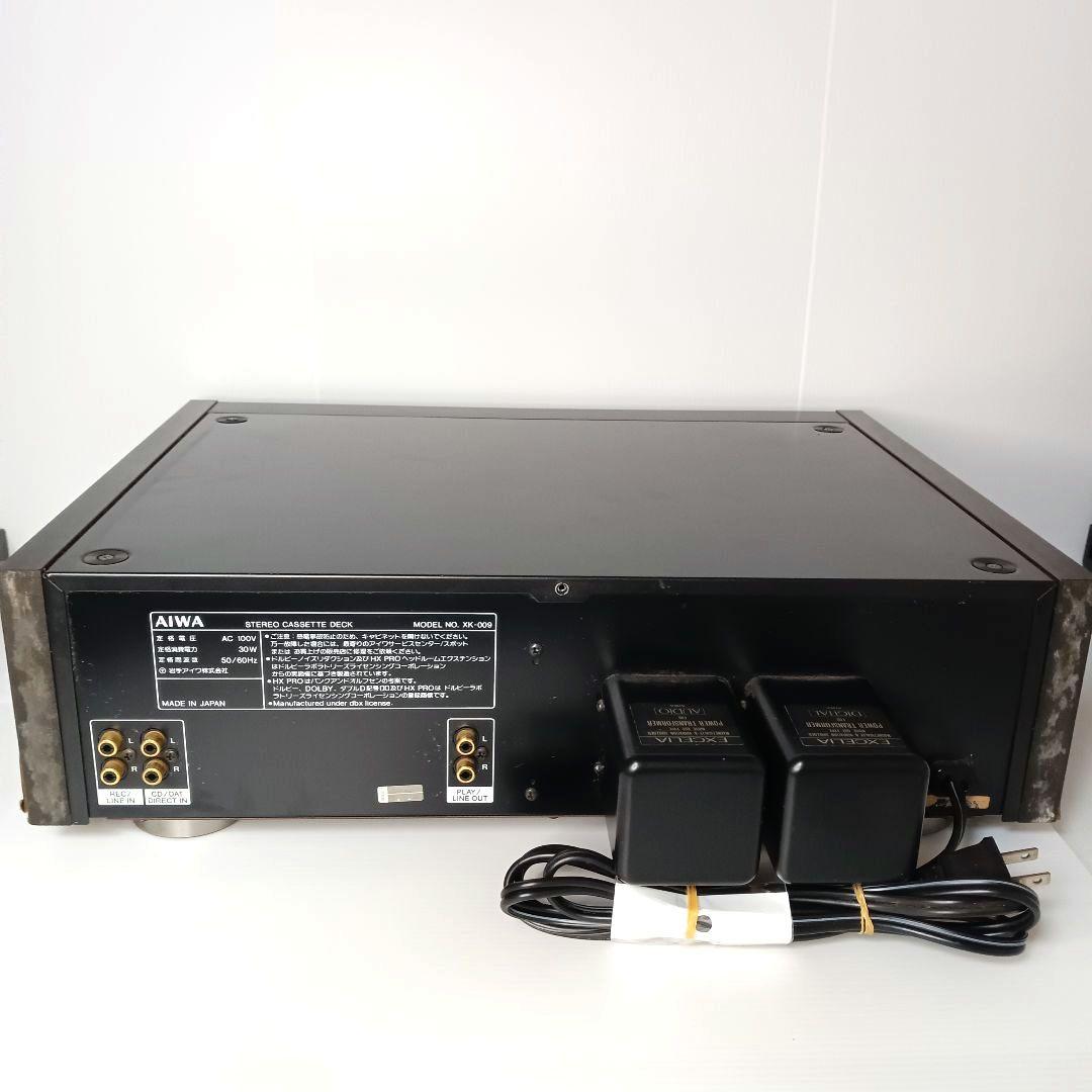 EXCELIA XK-009 3HEAD カセットデッキ AIWA 通電確認