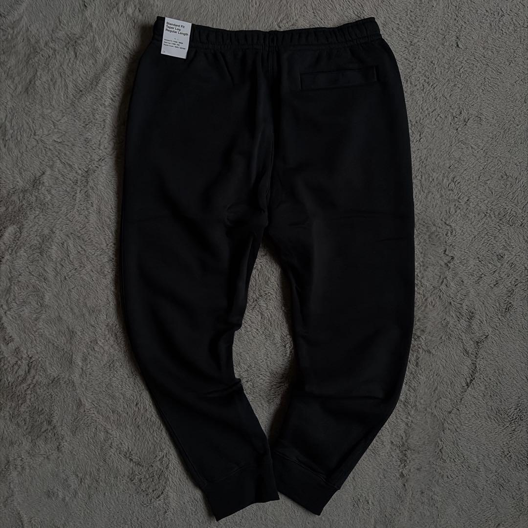 新品 NIKE ナイキ ブラック セットアップ 刺繍ロゴ スウェット XXL