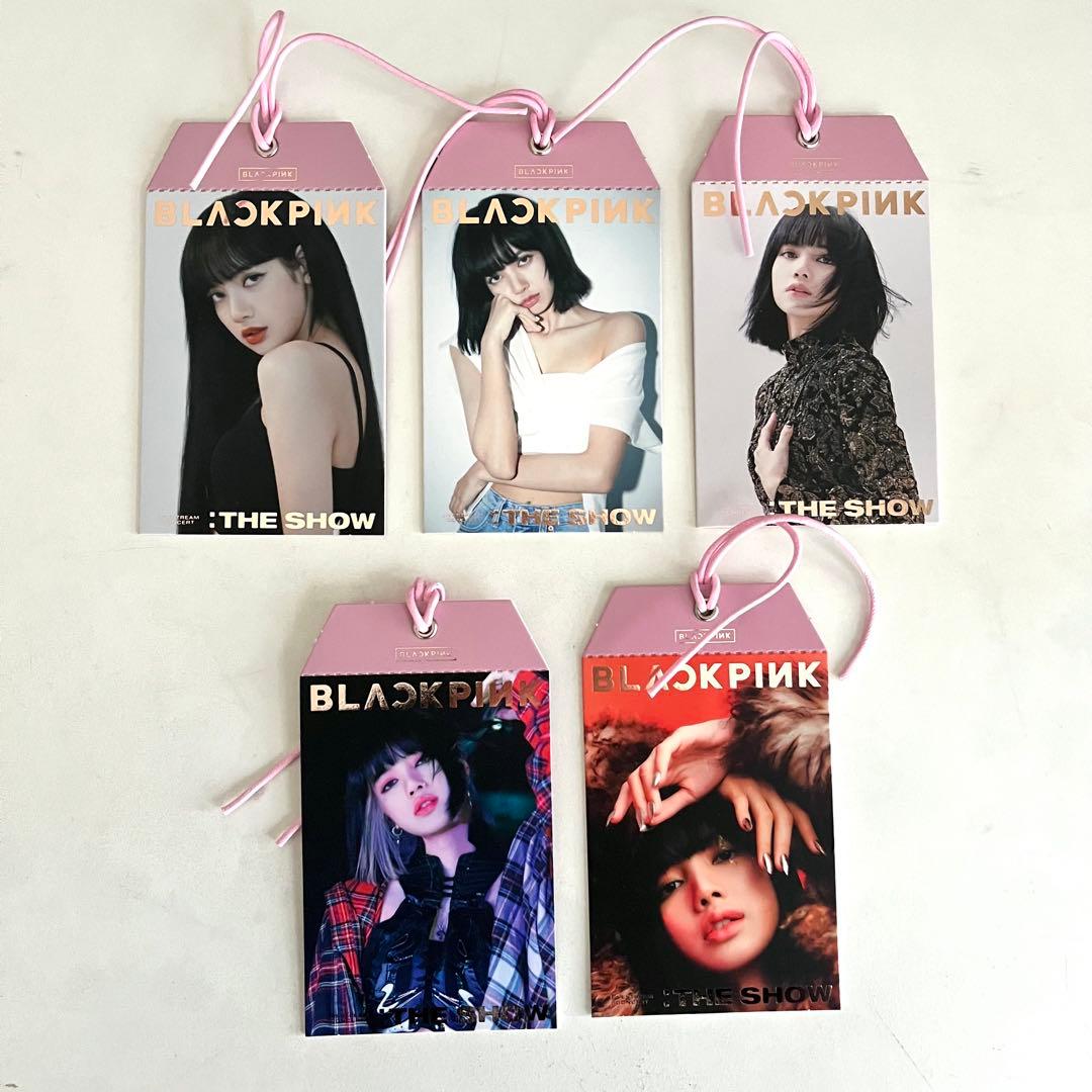BLACKPINK LISA 公式　タグ　トレカ