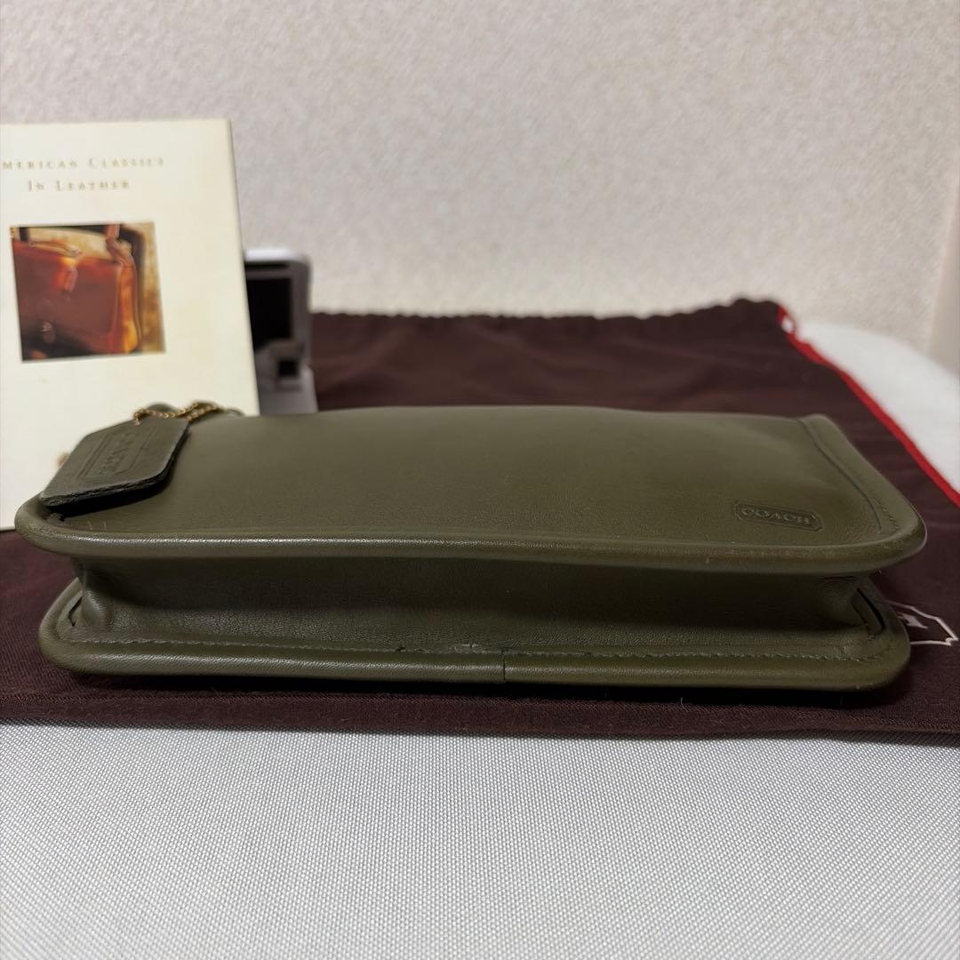 バッグ OLD COACH GLEEN CHUNKY CASE POUCH