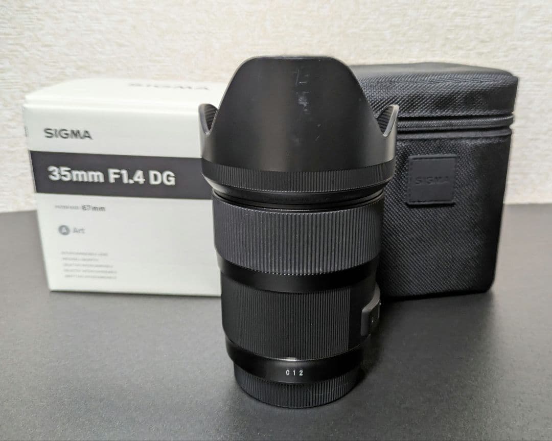 SIGMA 35mm F1.4 DG 単焦点レンズCanon EFマウント/箱付