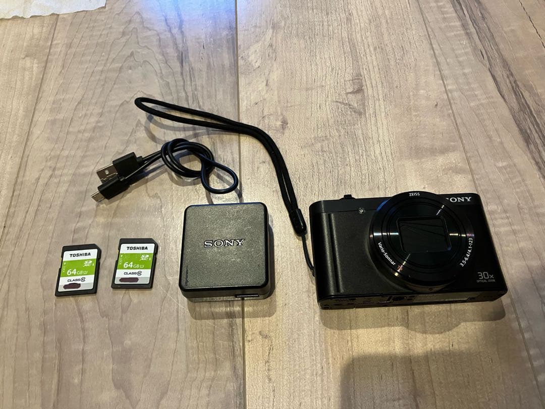 SONY DSC-WX500 コンパクトデジタルカメラ ブラック