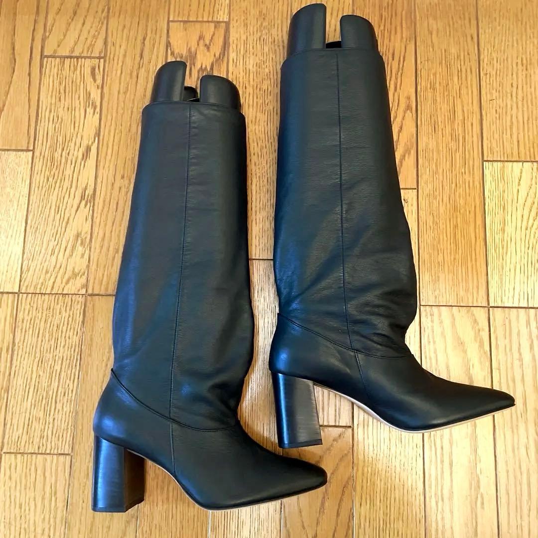 【新品】ロンハーマン ELIN エリン ルーズフィット ロングブーツ 黒