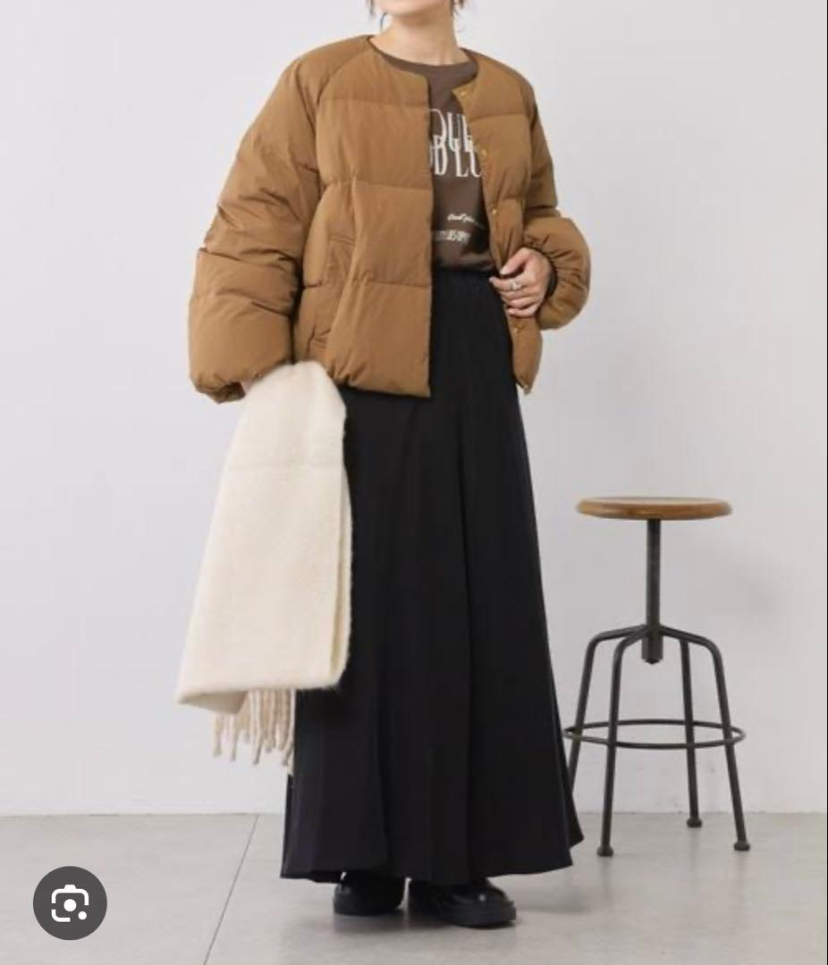 美品＊pual ce cin ショート丈ダウンジャケット