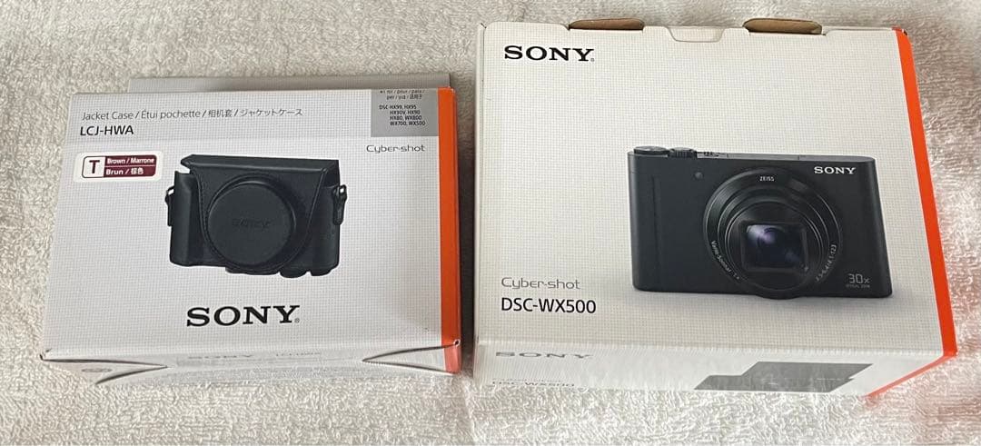 セット品　Sony DSC-WX500/RC LCJ-HWA/TC1 SDカード