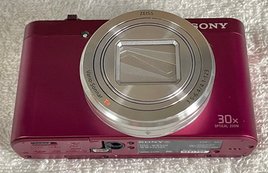 セット品　Sony DSC-WX500/RC LCJ-HWA/TC1 SDカード