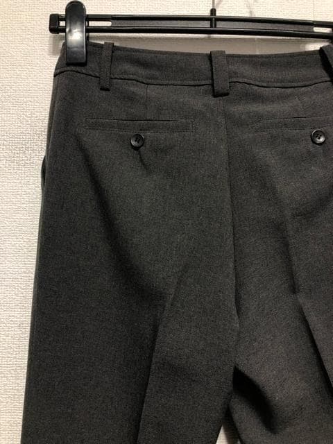 新品☆7号Sグレー系♪プリーツスカート・パンツスーツ♪お仕事☆b363