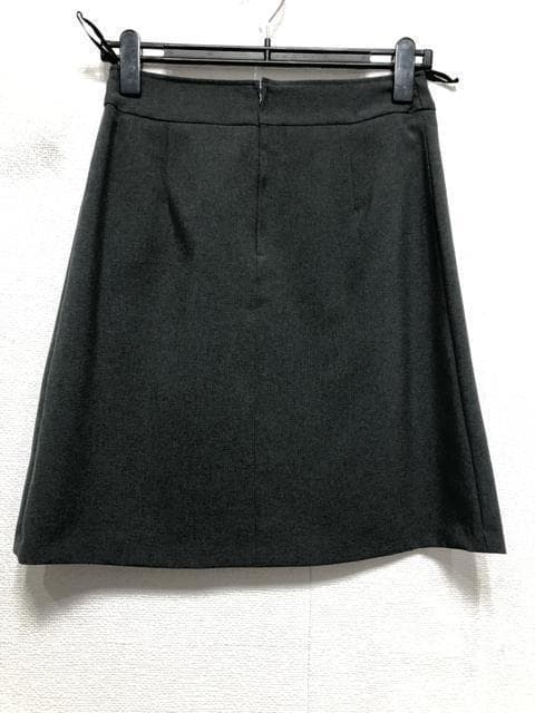 新品☆7号Sグレー系♪プリーツスカート・パンツスーツ♪お仕事☆b363