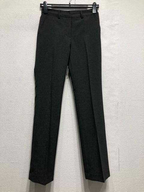 新品☆7号Sグレー系♪プリーツスカート・パンツスーツ♪お仕事☆b363