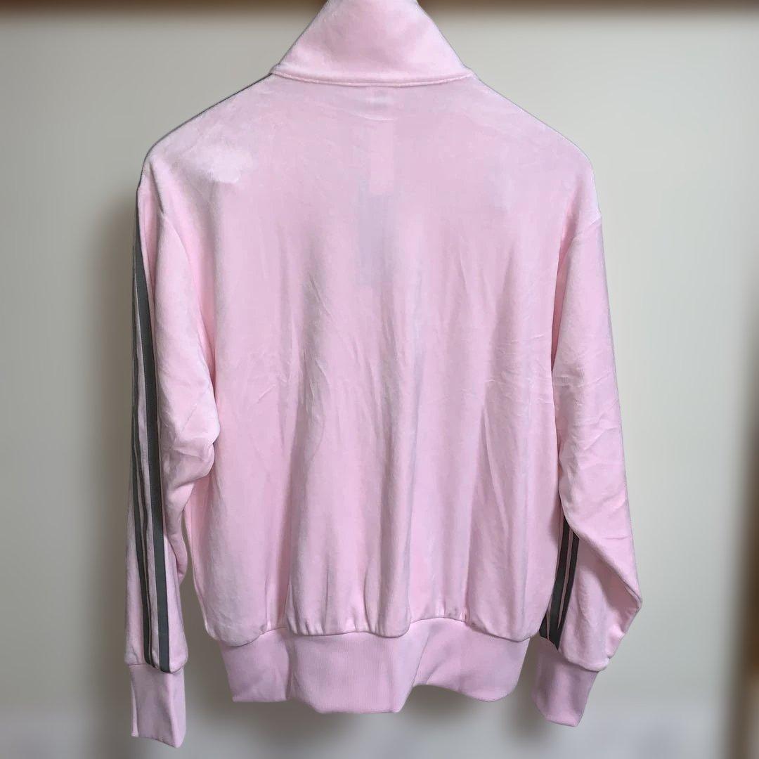 【新品未使用】adidas ベロア トラックジャケット ピンク XS