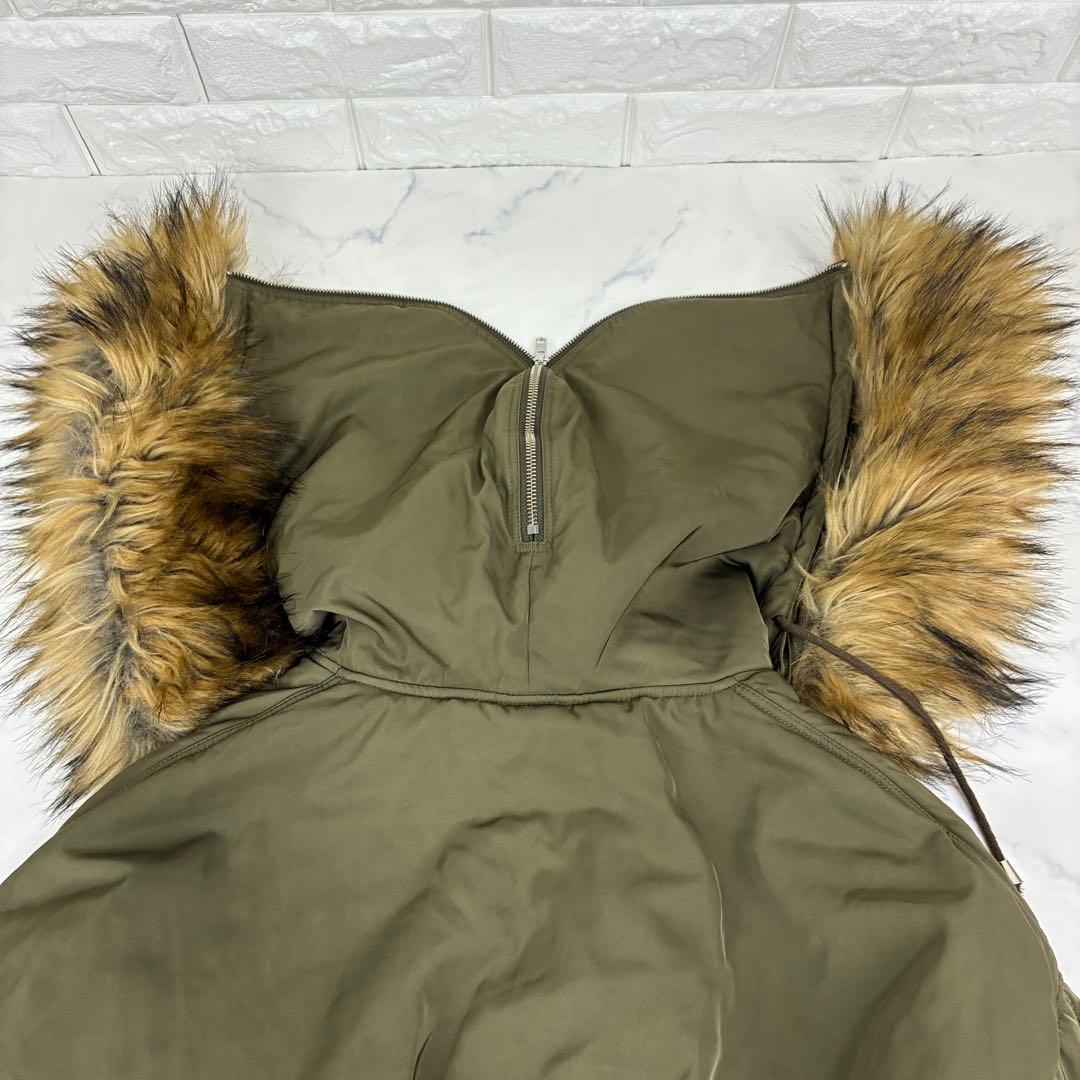 EVRIS　N-2Bシャーリングスリーブ　フライトジャケット 短丈 Y2K