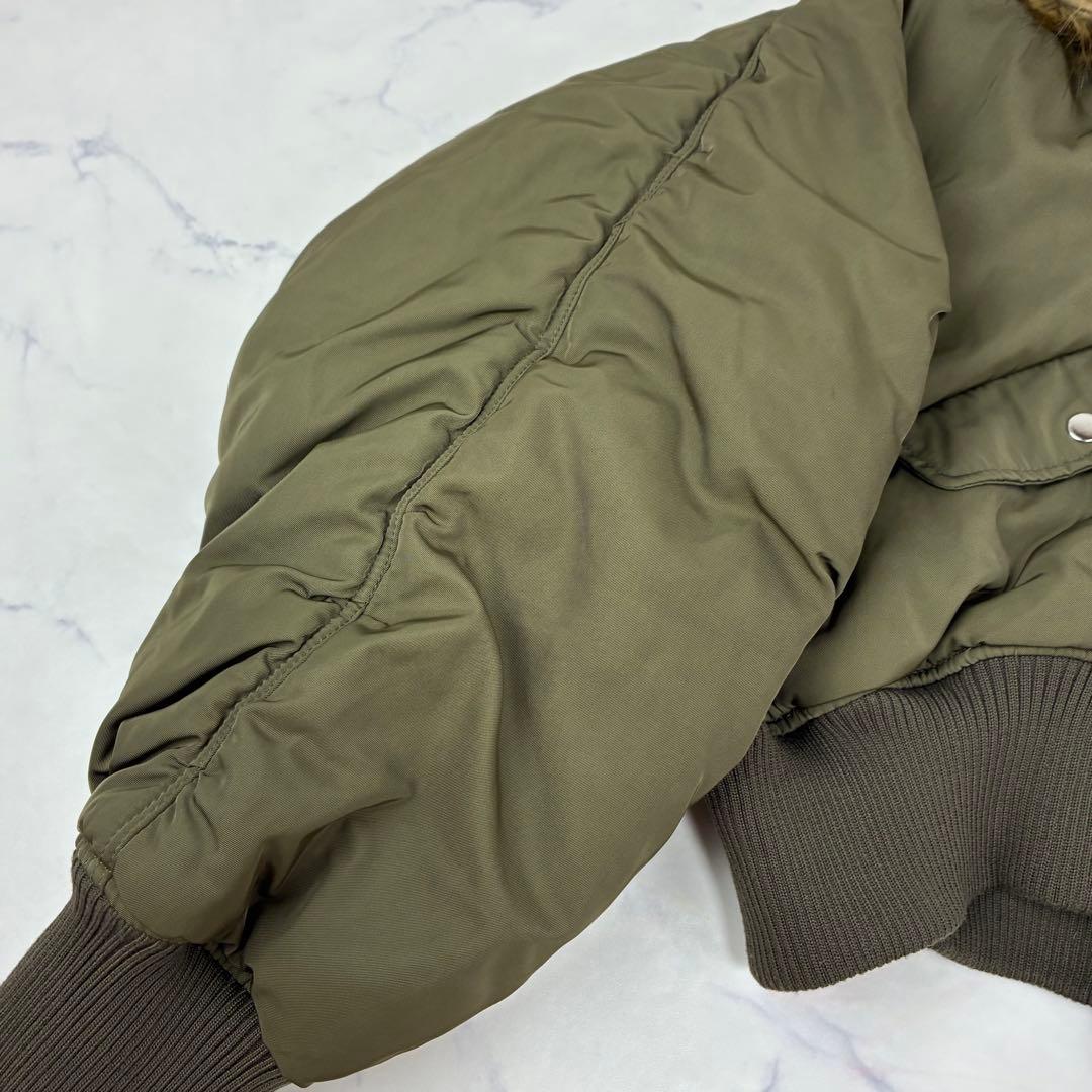 EVRIS　N-2Bシャーリングスリーブ　フライトジャケット 短丈 Y2K