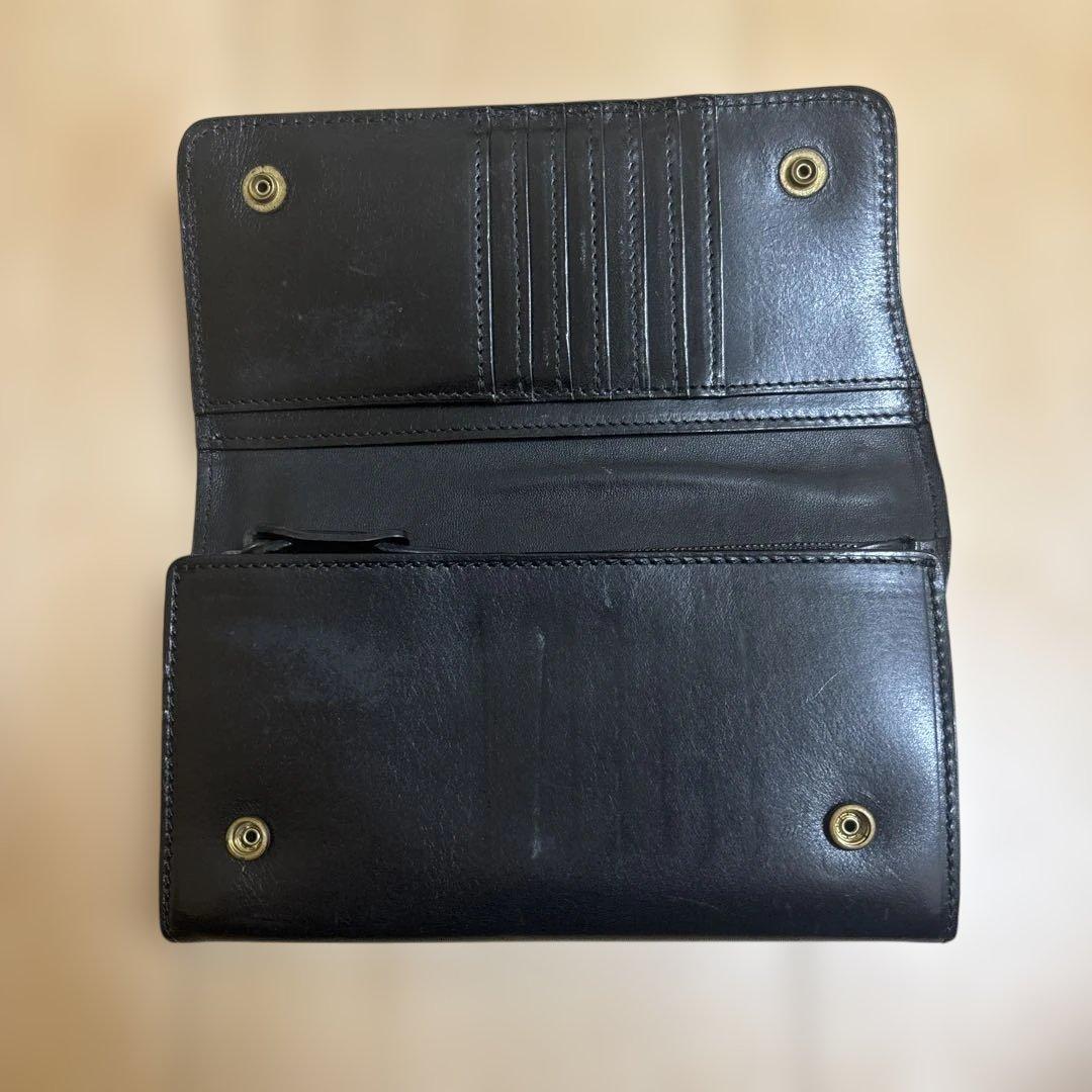 CORBO 長財布　黒　レザー