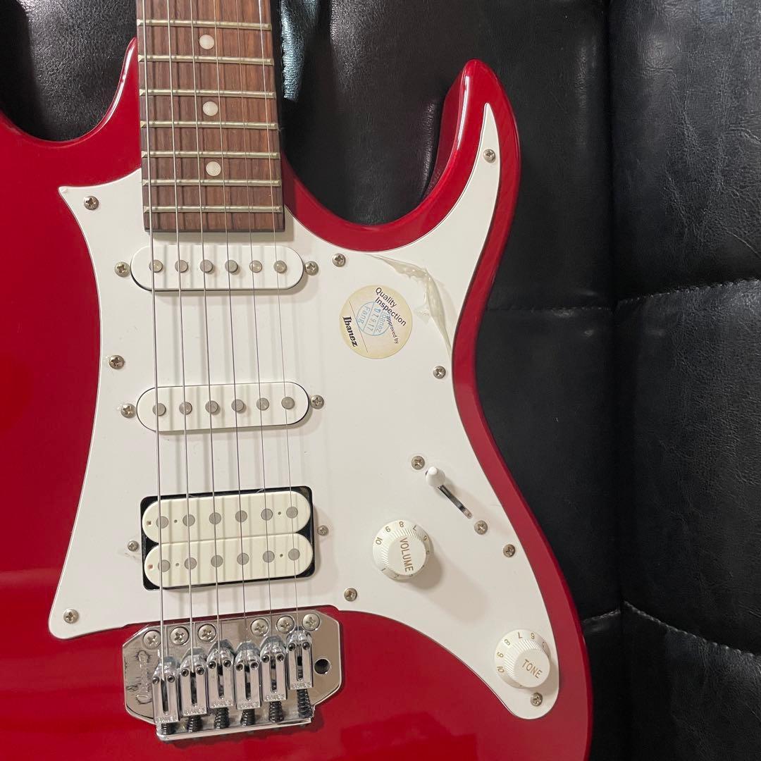 Ibanez GIO GRX40-CA キャンディーレッド 保護フィルムまま