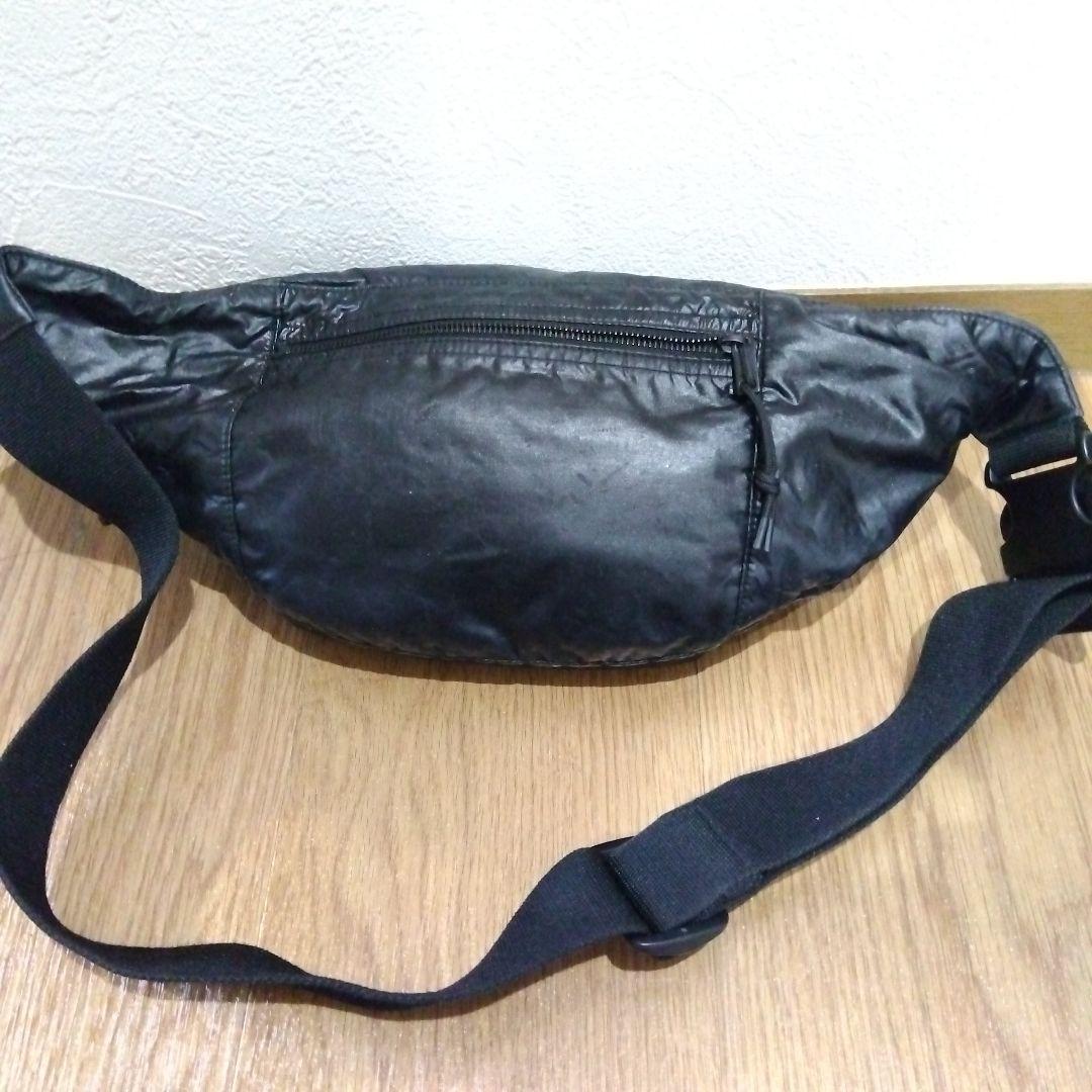 サンローラン　ウエストポーチ　ボディバッグ　ヌックス　黒