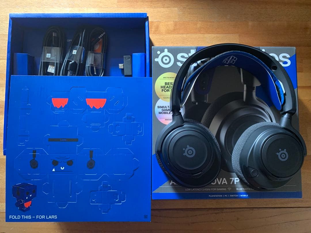 SteelSeries Arctis Nova 7P ワイヤレスヘッドセット