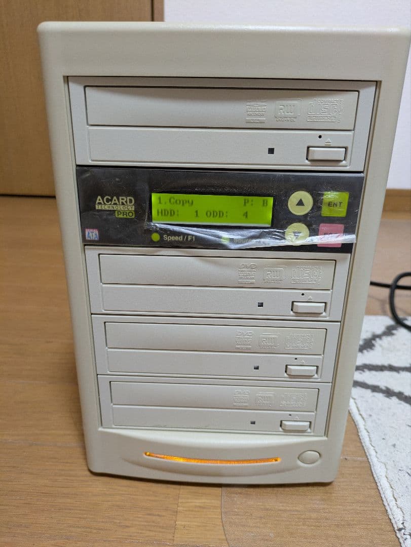 Actis-V13S/J CD.DVDデュプリケーター HDD500GB