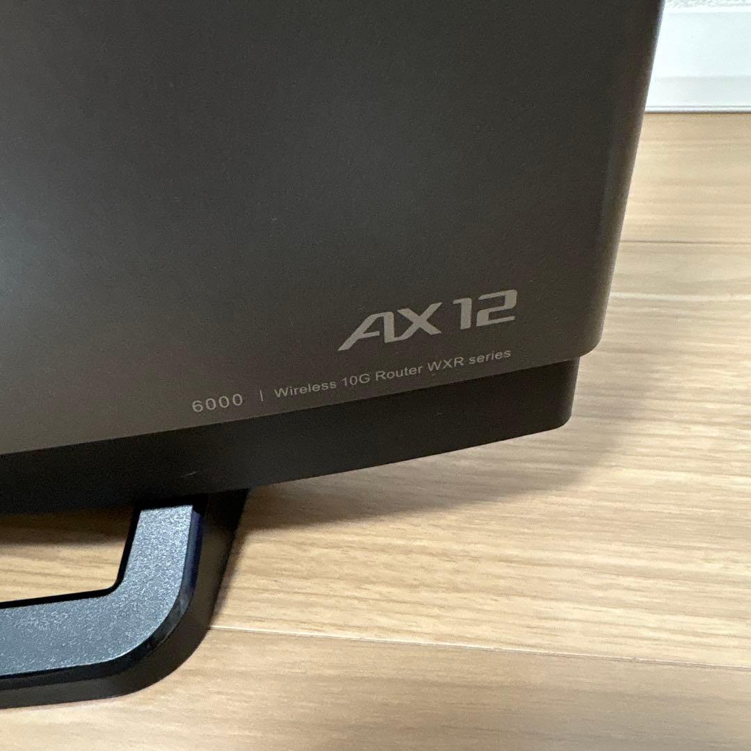 BUFFALO WXR-6000AX12S 無線LANルーター