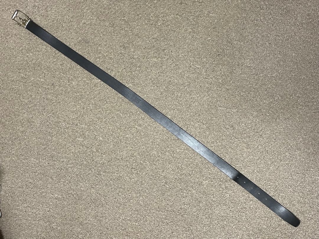 モンブラン ベルト マイスターシュテック 本革ベルト　シルバー金具