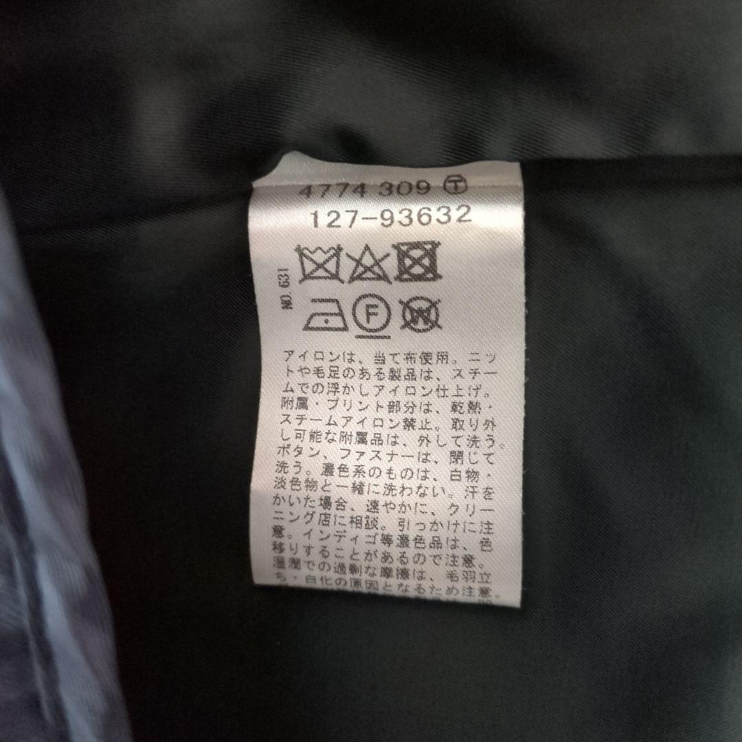 INDIVI インディヴィ ライナー付コート 撥水加工 黒 ブラック 05 XS