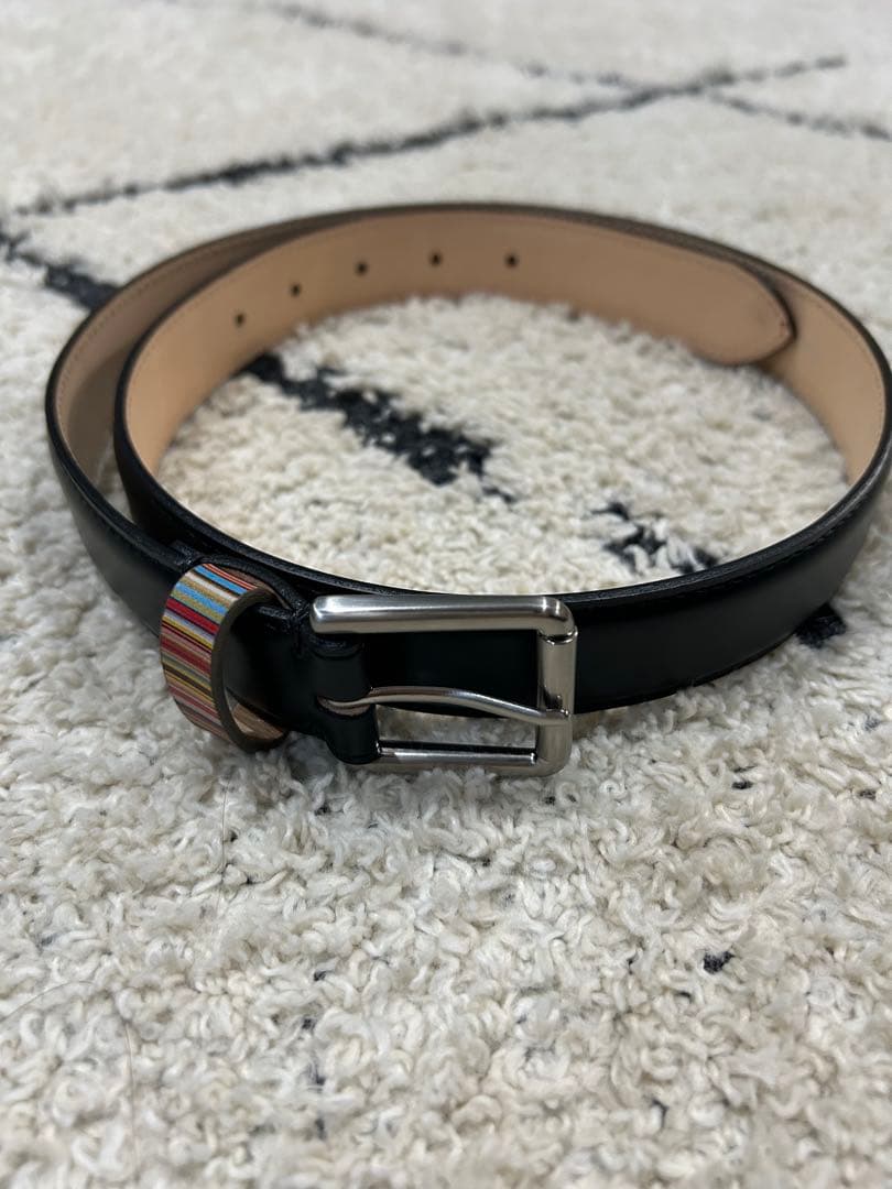 シグネチャーストライプ ループ ベルト【150700 CM Mサイズ