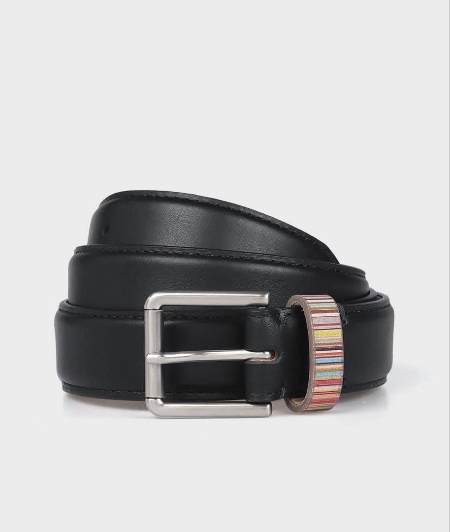 シグネチャーストライプ ループ ベルト【150700 CM Mサイズ