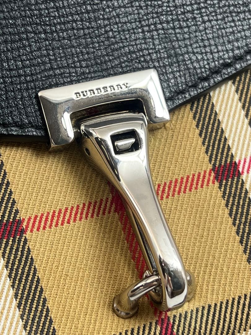 ✨美品✨ バーバリー マッケン　ヘイマーケットチェック ショルダーバッグ